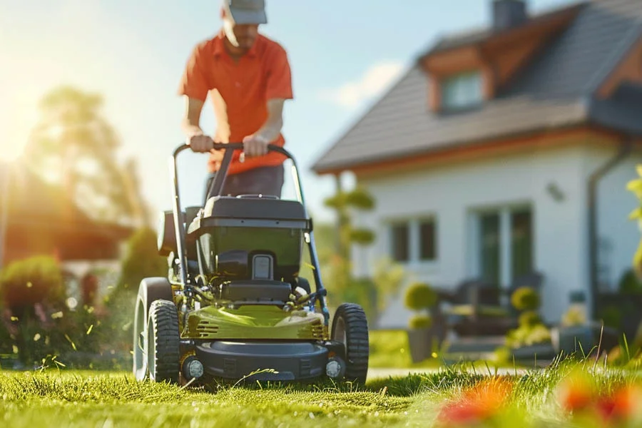 best self propelled battery lawn mower