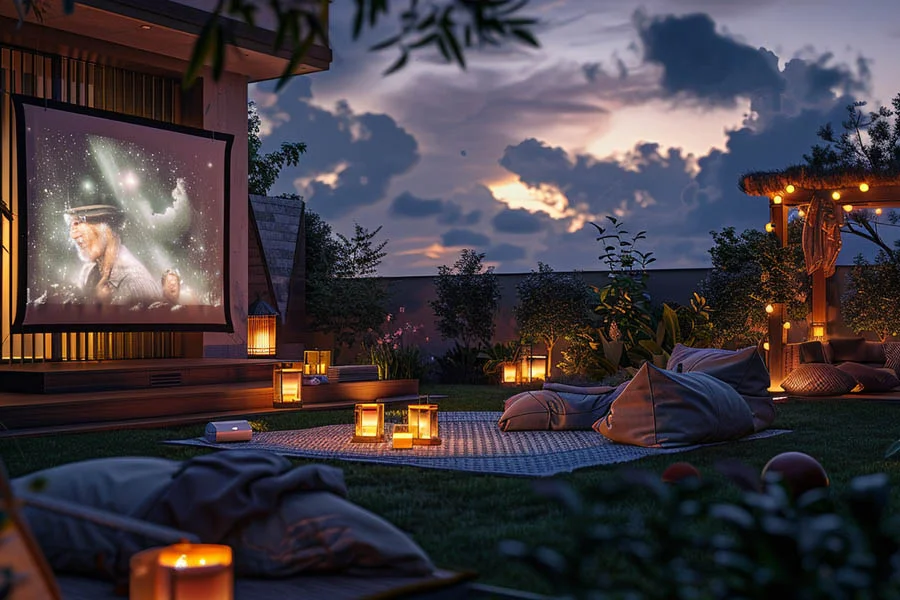 movie projector home theater